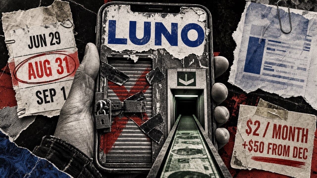 Luno Halts Crypto Withdrawals for Some Users, Forcing August Sell-Off Deadline Before Fees Begin
