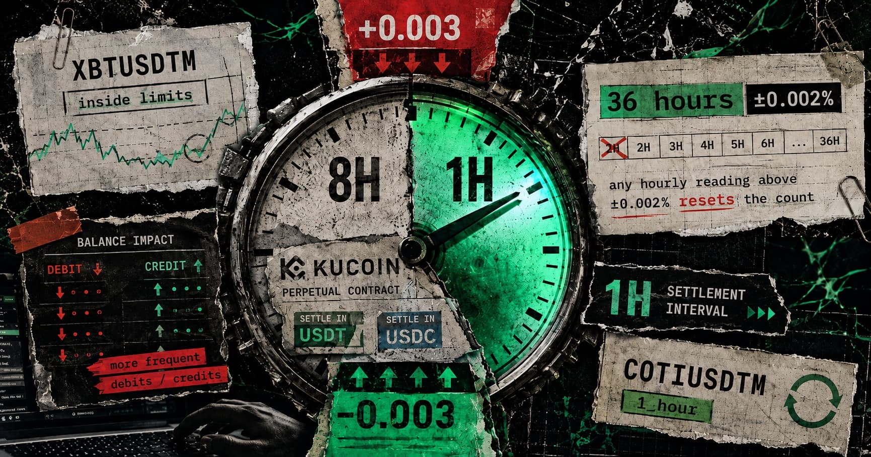 KuCoin Implements Automatic Shift to Hourly Settlements for Perpetual Contracts Hitting Funding Rate Limits