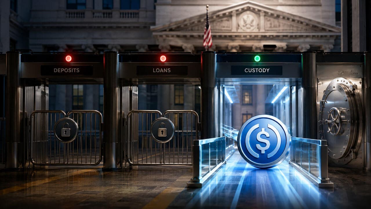 Circle can now open a US trust bank but cannot take ordinary deposits or make loans