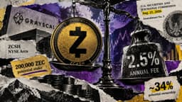 Grayscale's Zcash ETF Filing Details 2.5% Fee, Potential 34% Stake for DCG Affiliate