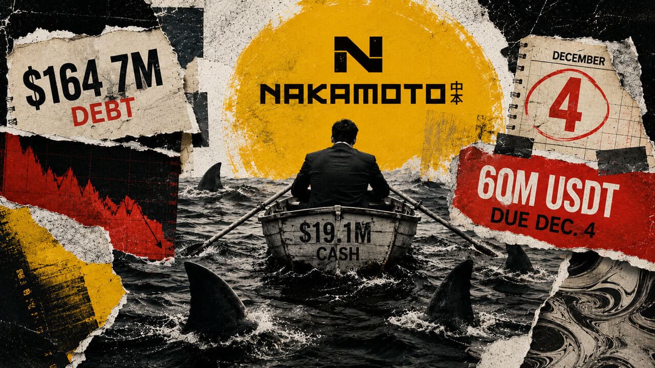 Despite Selling 600 BTC, Bitcoin Magazine Parent Nakamoto Stares Down $60M Debt Due in December