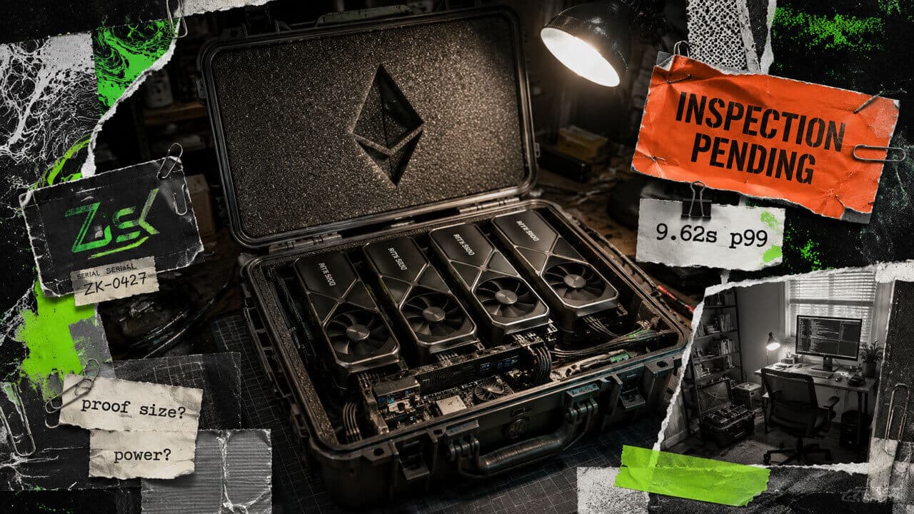 ZisK Claims Four-GPU Solution for Ethereum Proving, Halving Previous Hardware Estimates Amid Scrutiny